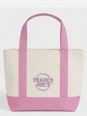 NEW Trader Joe’s Mini Pink Tote